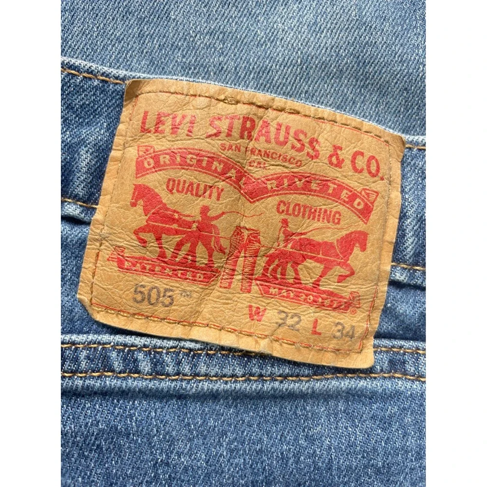 Levi's 505 Regular Fit Straight Leg Jeans